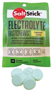 SaltStick FastChews Lemon-Lime (10 Stück)