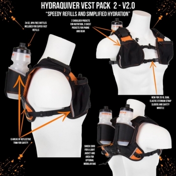 Orange Mud Hydraquiver Vest Pack 2.0
