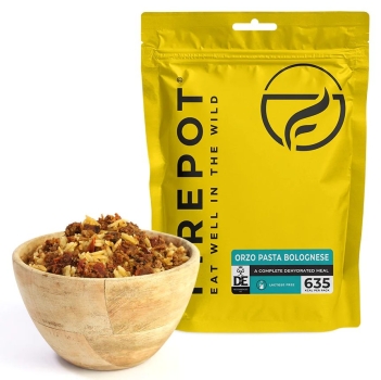 Firepot Orzo-Nudeln mit Bolognese