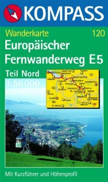 KOMPASS Europäischer Fernwanderweg E 5