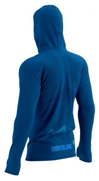 Compressport 3D Thermo Seamless Hoodie Zip Mont Blanc 2021
